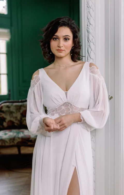 Angeola - Talence avec manchettes et manches amovibles taille 44